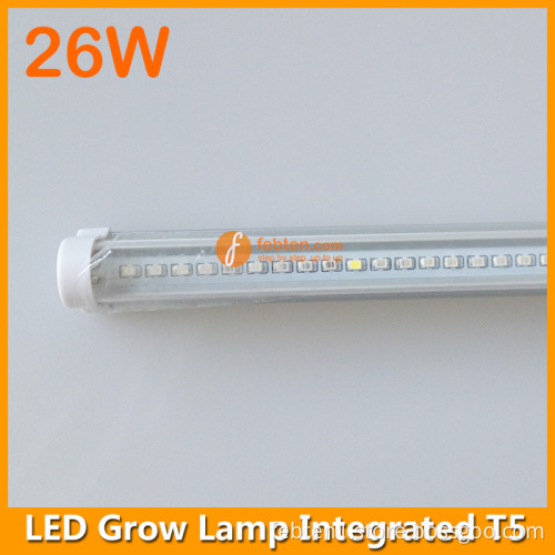 26W LED grow tube light integrated T5 120cm 4ft